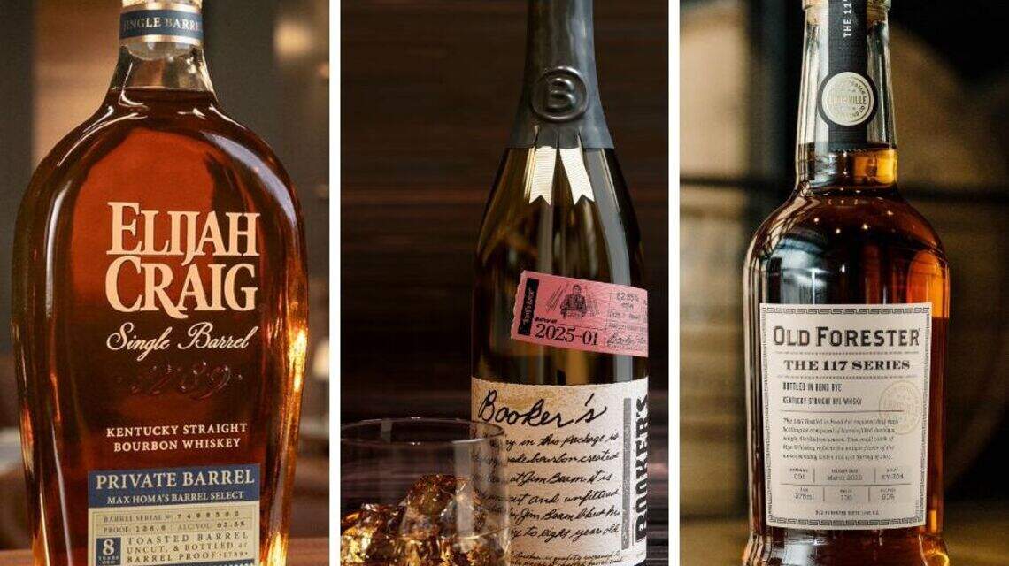 Kentucky bourbons, rye releases: Booker's, Old Forester